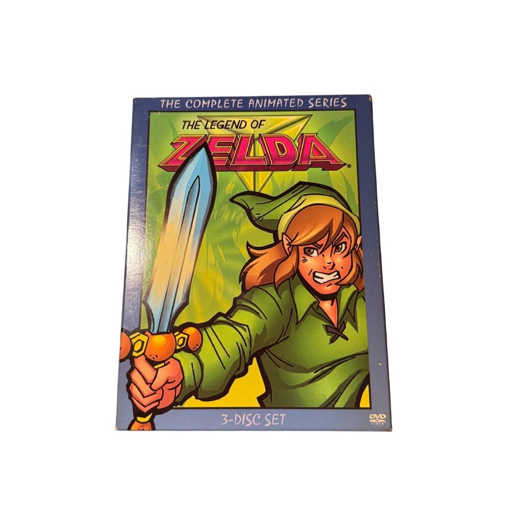 The Legend Of Zelda Complete Animated Series 3-Disc DVD Set